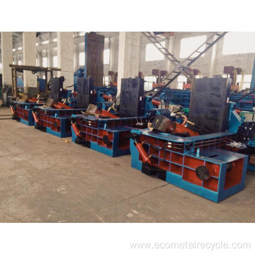 Hydraulic Steel Brass Zinc Metal Alloys Scrap Baler